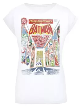 Футболка F4NT4STIC Shirt DC Comics Batman Rogues Gallery Cover, белый