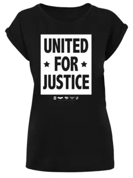 Футболка F4NT4STIC Shirt DC Comics Justice League United For Justice, черный