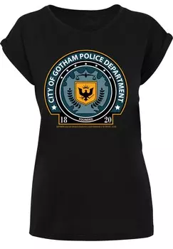 Футболка F4NT4STIC Shirt DC Comics Superhelden Batman Gotham Police Dept, черный