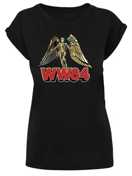 Футболка F4NT4STIC Shirt DC Comics Wonder Woman 84 Golden Armour, черный