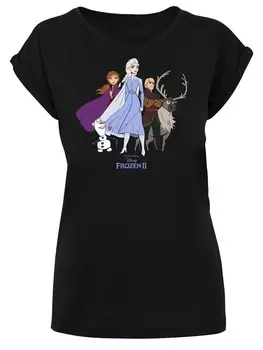 Футболка F4NT4STIC Shirt Disney Frozen 2 Group, черный