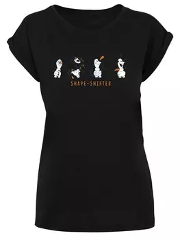 Футболка F4NT4STIC Shirt Disney Frozen 2 Olaf Shape-Shifter, черный