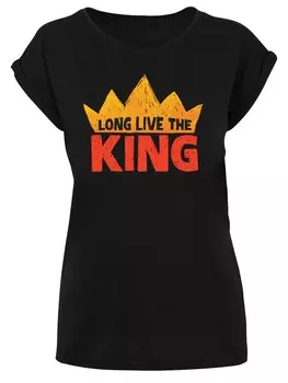 Футболка F4NT4STIC Shirt Disney Knig Der Lwen Movie Long Live The King, черный
