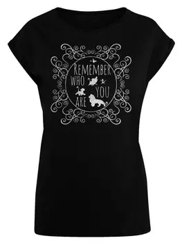 Футболка F4NT4STIC Shirt Disney Knig der Lwen Remember Who You Are, черный