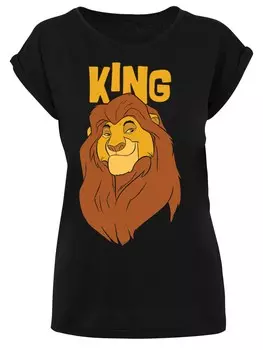 Футболка F4NT4STIC Shirt Disney The Knig der Lwen Mufasa King, черный
