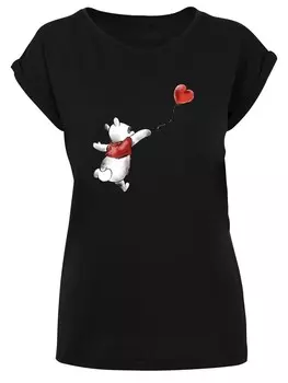Футболка F4NT4STIC Shirt Disney Winnie Puuh Ballon, черный