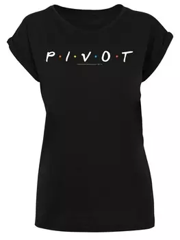 Футболка F4NT4STIC Shirt Friends Pivot, черный