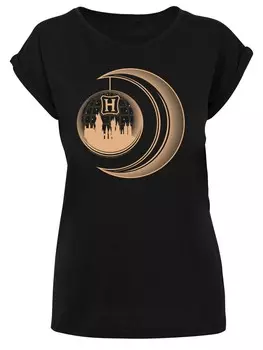 Футболка F4NT4STIC Shirt Harry Potter Hogwarts Moon, черный