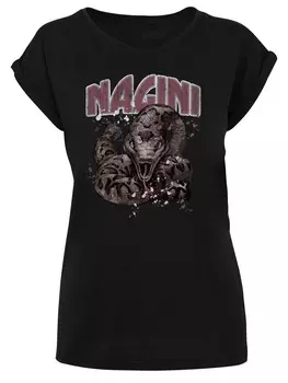 Футболка F4NT4STIC Shirt Harry Potter Nagini Splats, черный