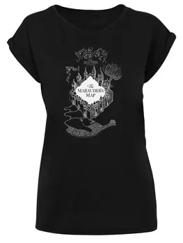 Футболка F4NT4STIC Shirt Harry Potter The Marauder s Map, черный
