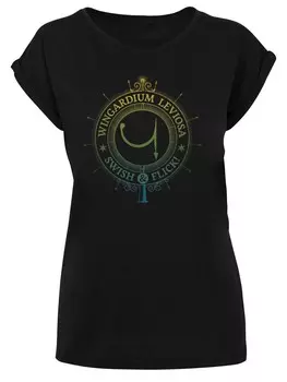 Футболка F4NT4STIC Shirt Harry Potter Wingardium Leviosa Spells Charms, черный