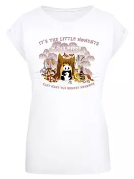 Футболка F4NT4STIC Shirt Heroes of Childhood Tao Tao Childhood Memories, белый