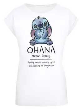 Футболка F4NT4STIC Shirt Lilo & Stitch, белый