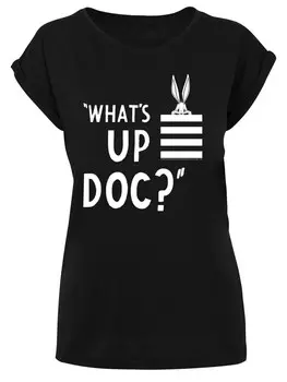 Футболка F4NT4STIC Shirt Looney Tunes Bugs Bunny What s Up Doc, черный