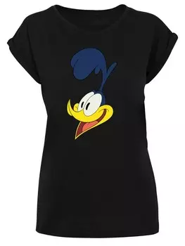 Футболка F4NT4STIC Shirt Looney Tunes Road Runner Face, черный