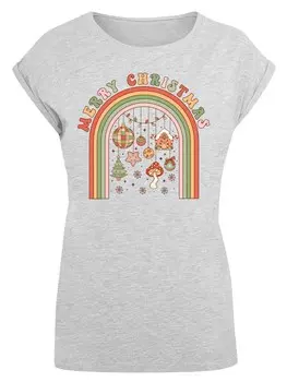 Футболка F4NT4STIC Shirt Merry Christmas Cozy Vibes, серый