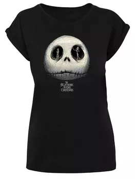 Футболка F4NT4STIC Shirt Nightmare Before Christmas Jacks Eyes, черный