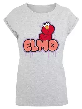 Футболка F4NT4STIC Shirt Sesame Street Elmo NO, серый