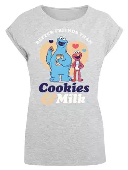 Футболка F4NT4STIC Shirt Sesame Street, серый