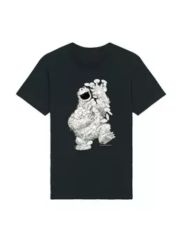 Футболка F4NT4STIC Shirt Sesamstrae, черный
