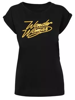 Футболка F4NT4STIC Shirt T-Shirt DC Comics Wonder Woman 84, черный