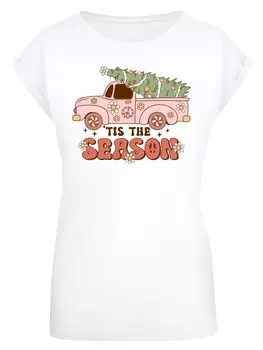 Футболка F4NT4STIC Shirt Tis The Season Christmas, белый
