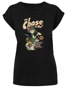 Футболка F4NT4STIC Shirt Tom and Jerry The Chase Is On, черный