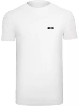 Футболка F4Nt4Stic SIUUU, белый