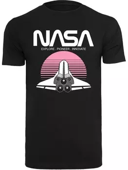 Футболка F4Nt4Stic Space Shuttle Sunset, черный