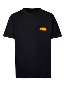 Футболка F4Nt4Stic Spanien Flagge, черный