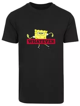 Футболка F4Nt4Stic Spongebob Schwammkopf, черный