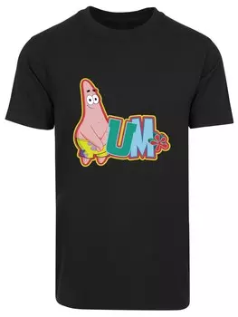 Футболка F4Nt4Stic Spongebob Schwammkopf Patrick Star, черный