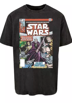 Футболка F4NT4STIC Star Wars Ben Kenobi Fights Alone, черный