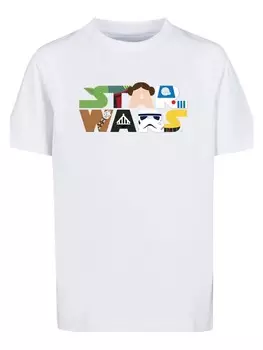 Футболка F4NT4STIC Star Wars Character Logo, белый