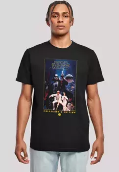 Футболка F4NT4STIC "Star Wars Collector's Edition", мужская, премиум-мерч, стандартного кроя, базовая модель, с принтом, черный
