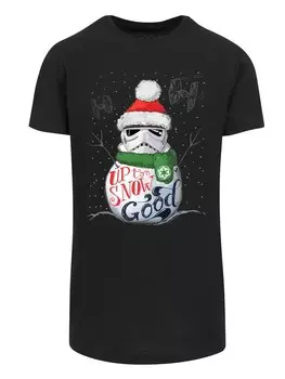 Футболка F4Nt4Stic STAR WARS STROMTROOPER UP TO SNOW GOOD, черный
