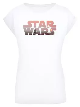 Футболка F4NT4STIC Star Wars Tatooine Logo, белый