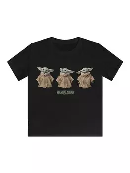 Футболка F4NT4STIC Star Wars The Mandalorian Baby Yoda, черный
