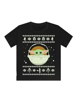 Футболка F4NT4STIC Star Wars The Mandalorian Baby Yoda, черный