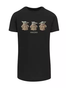 Футболка F4NT4STIC Star Wars The Mandalorian Baby Yoda, черный