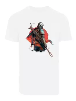 Футболка F4NT4STIC Star Wars The Mandalorian Blaster Rifles, белый