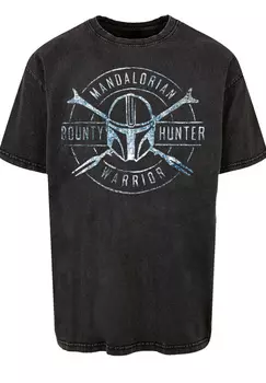 Футболка F4NT4STIC Star Wars The Mandalorian Bounty Hunter, черный