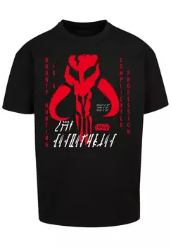 Футболка F4NT4STIC Star Wars The Mandalorian Complicated Profession, черный