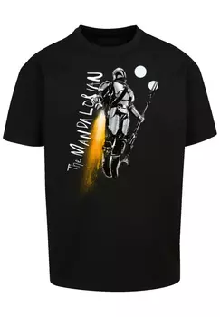 Футболка F4NT4STIC Star Wars The Mandalorian Flight, черный
