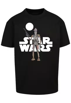 Футболка F4NT4STIC Star Wars The Mandalorian IG 11 Action Figure, черный