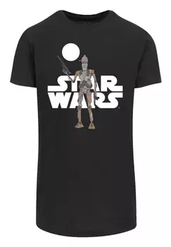 Футболка F4NT4STIC Star Wars The Mandalorian IG 11 Action Figure, черный