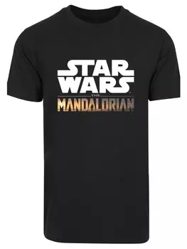 Футболка F4NT4STIC Star Wars The Mandalorian Logo, черный