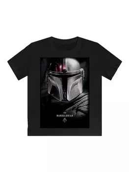 Футболка F4NT4STIC Star Wars The Mandalorian Poster, черный