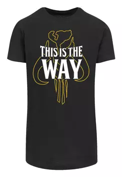 Футболка F4NT4STIC Star Wars The Mandalorian The Way, черный