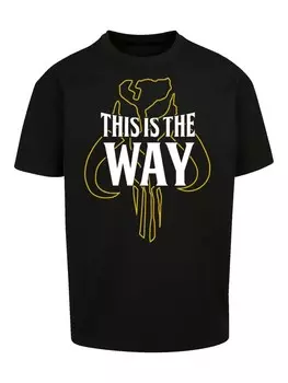 Футболка F4Nt4Stic STAR WARS THE MANDALORIAN THE WAY, черный